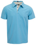 PIETRO TEAL MENS KNIT POLO