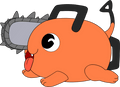 Pochita Stickie (6in)