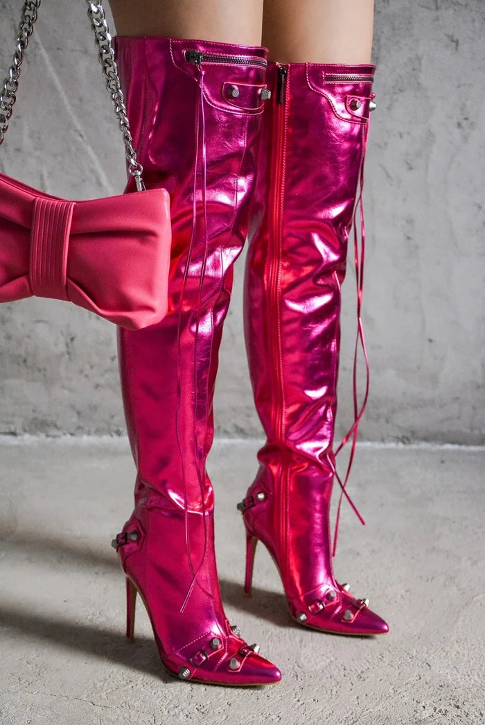 Pofin-2......Thigh High Boots Cape Robbin