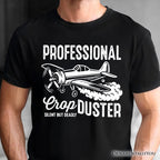 Professional Crop Duster Funny T-Shirt, Silent But Deadly Sarcastic Men Tee T-Shirts OrnamentallyYou