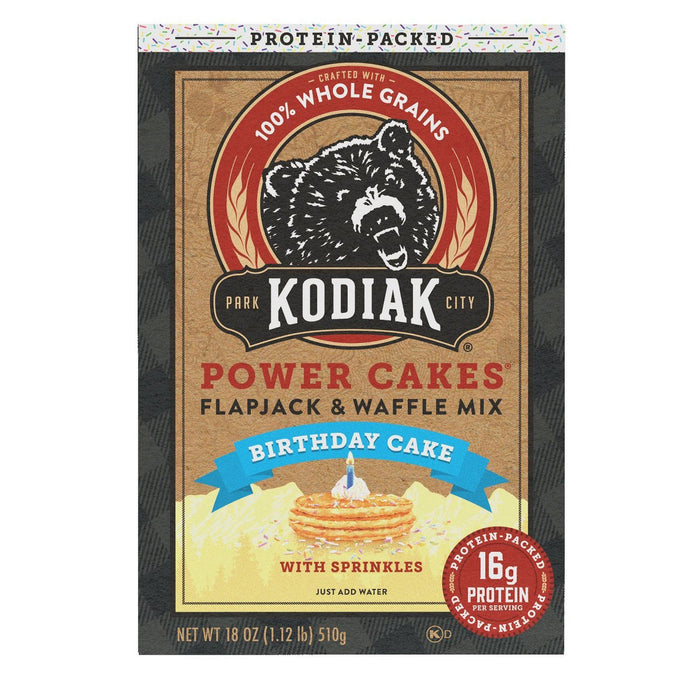 Kodiak Power Cakes Birthday Cake - 18 oz imagen 5 #sabor_Birthday Cake - 18 oz