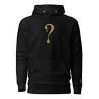 Pullover Hoodie with Old Gold Dripper Embroidery