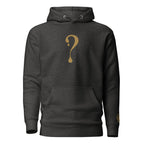 Pullover Hoodie with Old Gold Dripper Embroidery