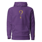 Pullover Hoodie with Old Gold Dripper Embroidery