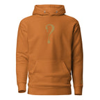 Pullover Hoodie with Old Gold Dripper Embroidery