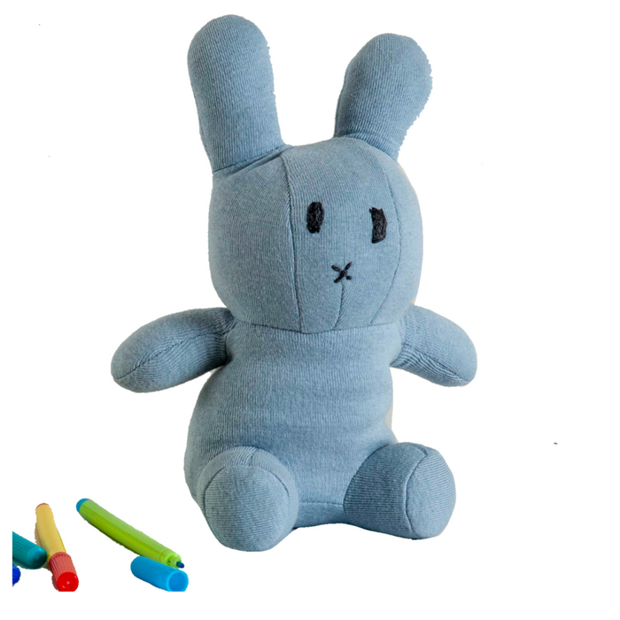Rabbit soft toy/Made In India / Plush / Soft Toy | 100% Premium Cotton - Mojopanda Organic  Store