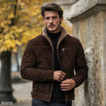 Rambler Jacket Brown - Nappa Suede