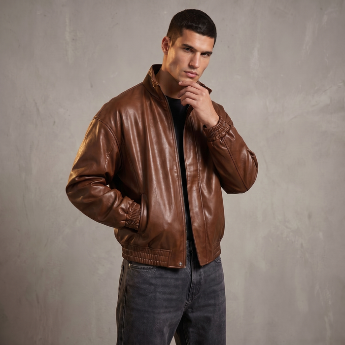 XS / Brown / Leather