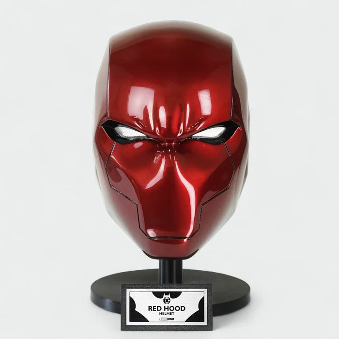 Red Hood Helmet with LED lights
