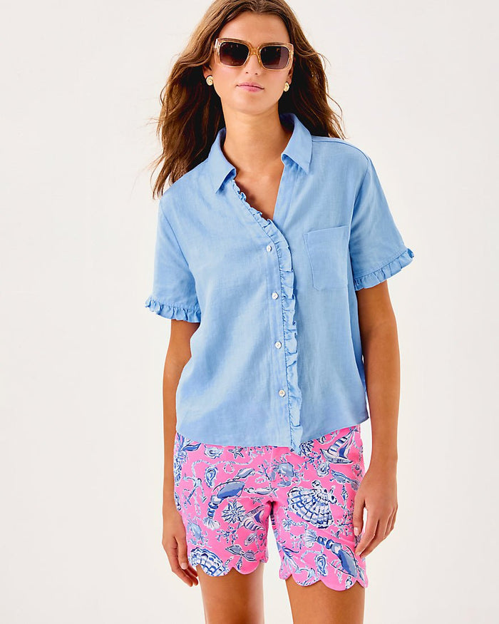 Reggie Knit Short - Rousseau Pink Barefoot Beachcombers