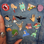 Regina George Enamel Pin