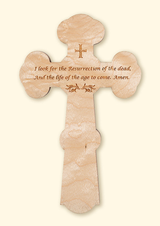 Resurrection Funeral Cross