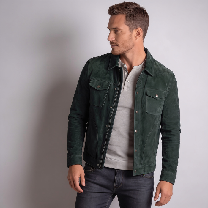 XS / Green / Suede