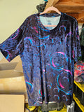 SALE: 2X Bubble Control Velvet T-Shirt