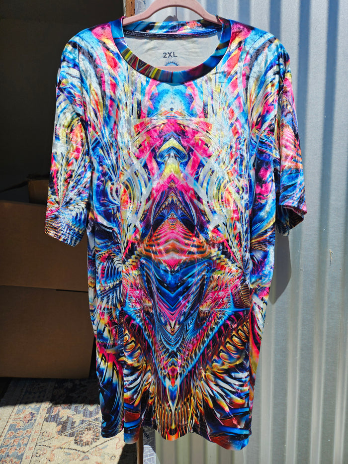 SALE: 2X Golden Teacher Velvet T-Shirt