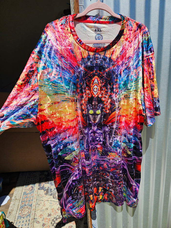 SALE: 4X Isis/Ina May Banjo Remix Velvet T-Shirt