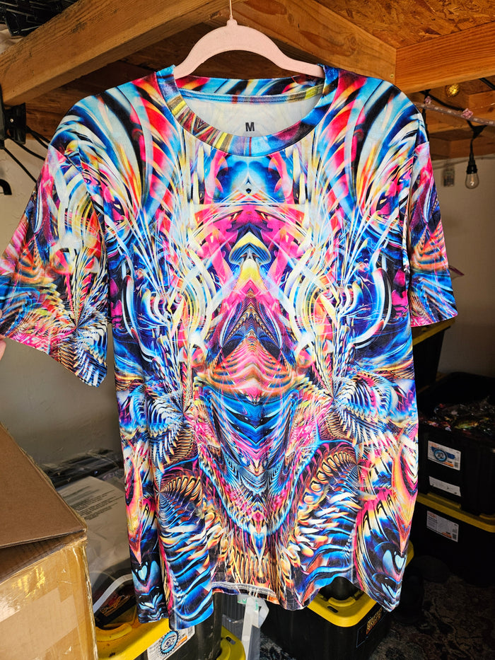 SALE: Medium Golden Teacher Velvet T-Shirt