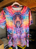 SALE: Small Isis/Ina May Banjo Remix Velvet T-Shirt