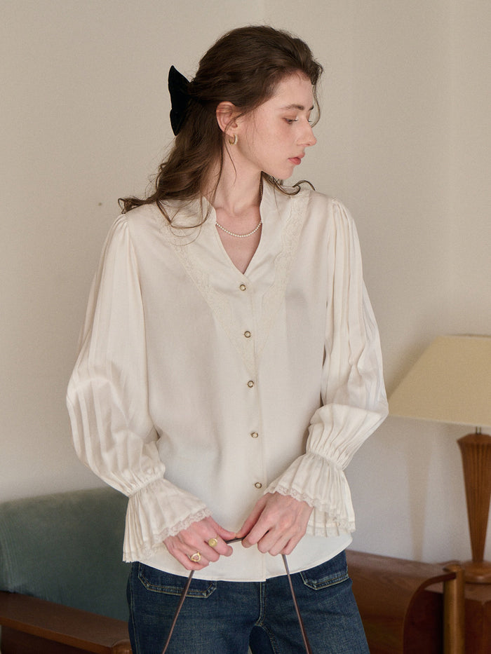 Sariyah V-Neck 100% Lyocell Blouse