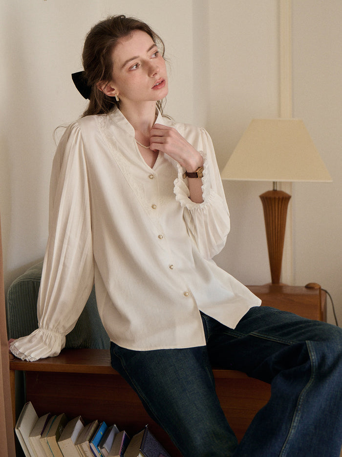 Sariyah V-Neck 100% Lyocell Blouse