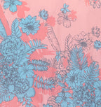 SCOTT MONO FLORAL CORAL MENS PRINTED SHIRT