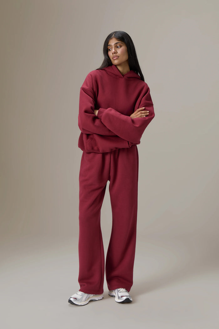 Seekers Classic Hoodie in Burgundy