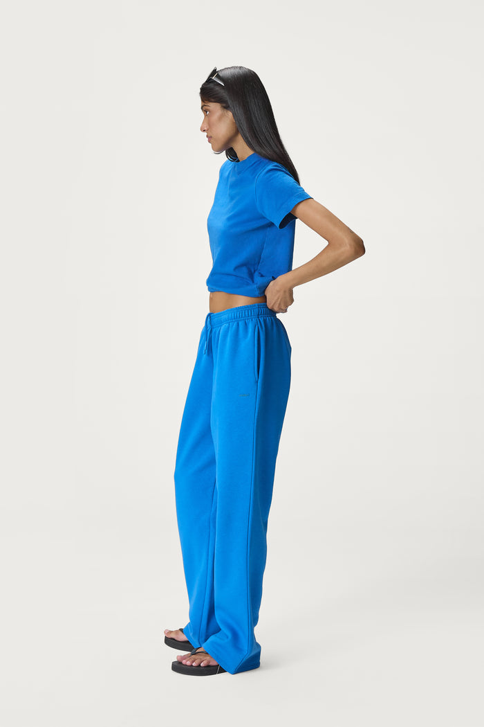 Seekers Classic Wide Leg Sweatpants in Bluebird
