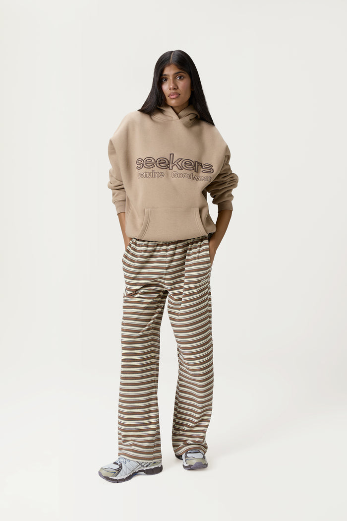 Seekers Goodwear Hoodie in Beige