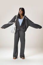 Model is 5'9" and wears a size S.