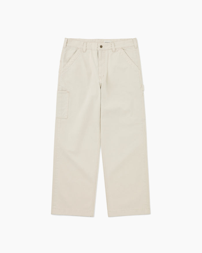 Selvedge Logger Pant Ecru