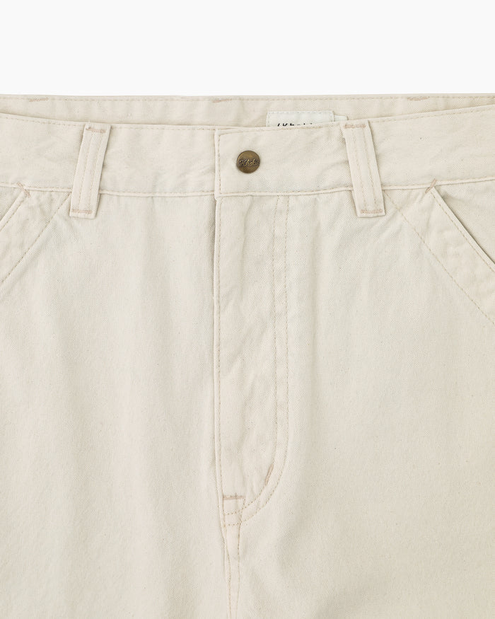 Selvedge Logger Pant Ecru