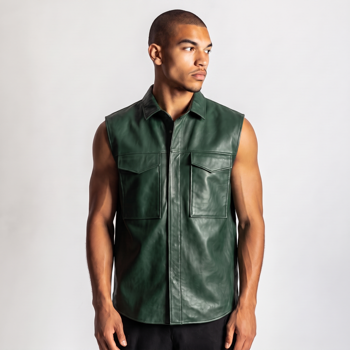 XS / Green / Leather