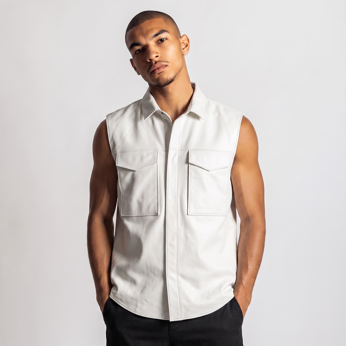 XS / White / Leather