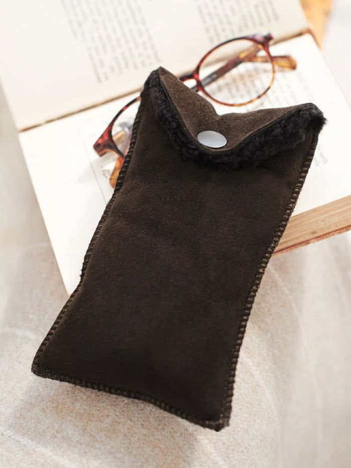 Sheepskin Glasses Case