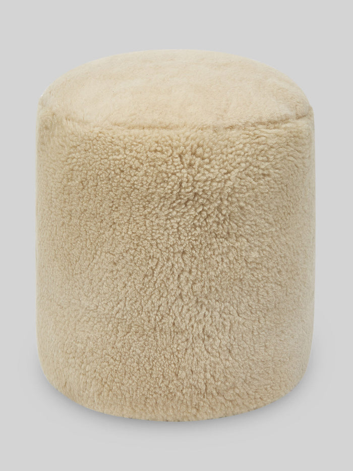 Sheepskin Pouffe