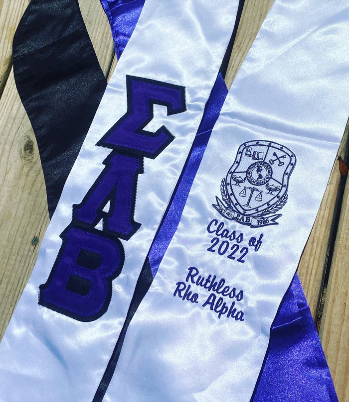 Sigma Lambda Beta - Graduation Stole