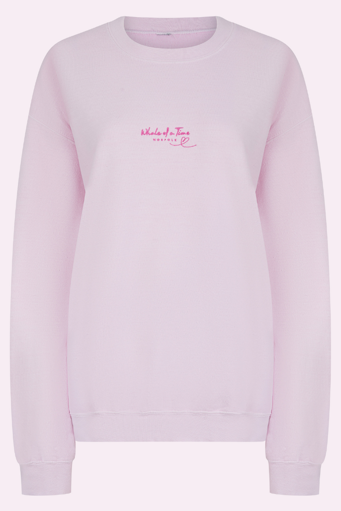 Signature Cupid Sweatshirt - Pink - Whale Of A Time Clothing