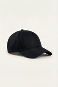 Silano Linen Cap Black
