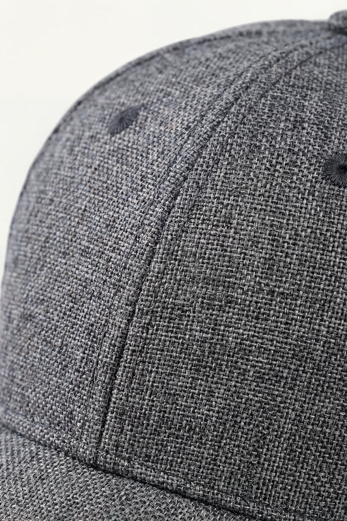 Silano Linen Cap Grey