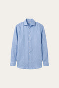 Silano Linen Shirt Light Blue