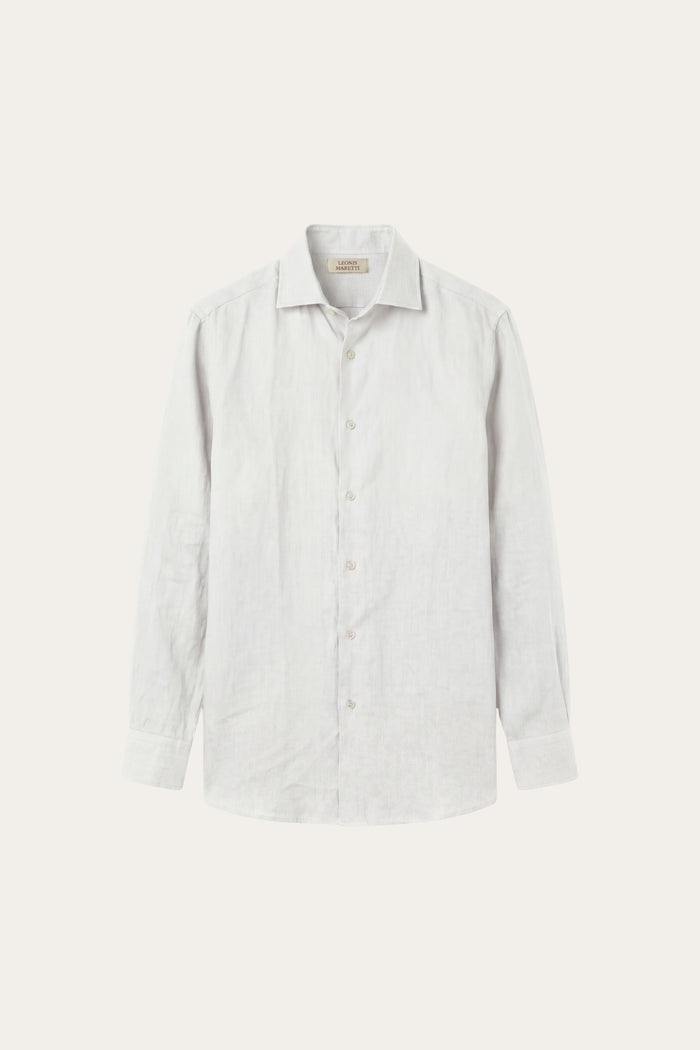 Silano Linen Shirt White