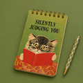 Silently Judging You 3x5 Notepad
