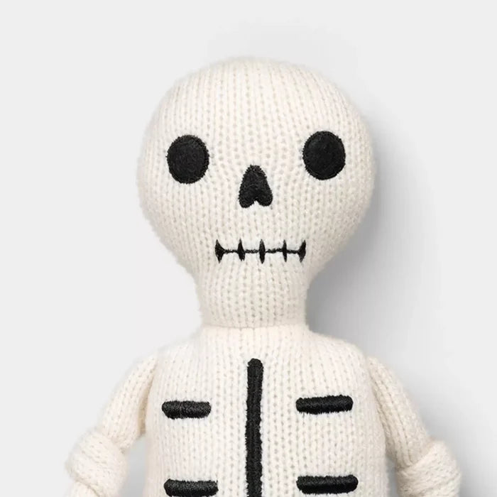 Skeleton Classic Halloween Small Knit Character Sitabout