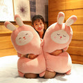 Soft Bunny Stuffed Animal For Baby | Fluffy White Bunny Plush Toy