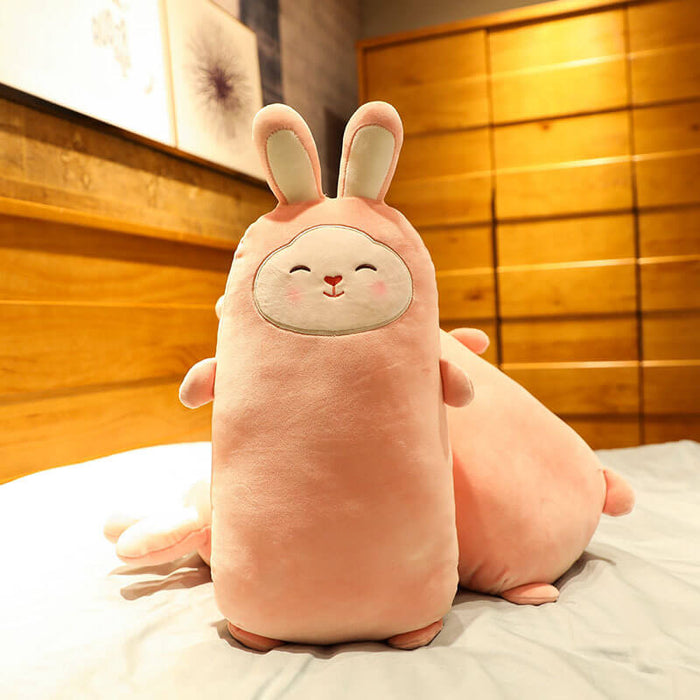 Soft Bunny Stuffed Animal For Baby | Fluffy White Bunny Plush Toy