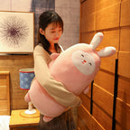 Soft Bunny Stuffed Animal For Baby | Fluffy White Bunny Plush Toy