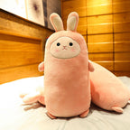Soft Bunny Stuffed Animal For Baby | Fluffy White Bunny Plush Toy