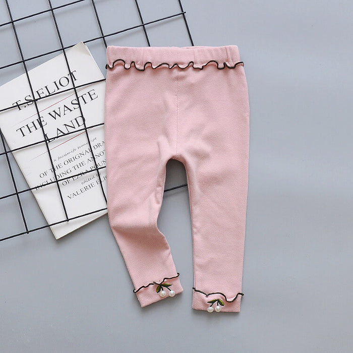 Soft Cotton Leggings For Girls | Toddler Girl Leggings Pack