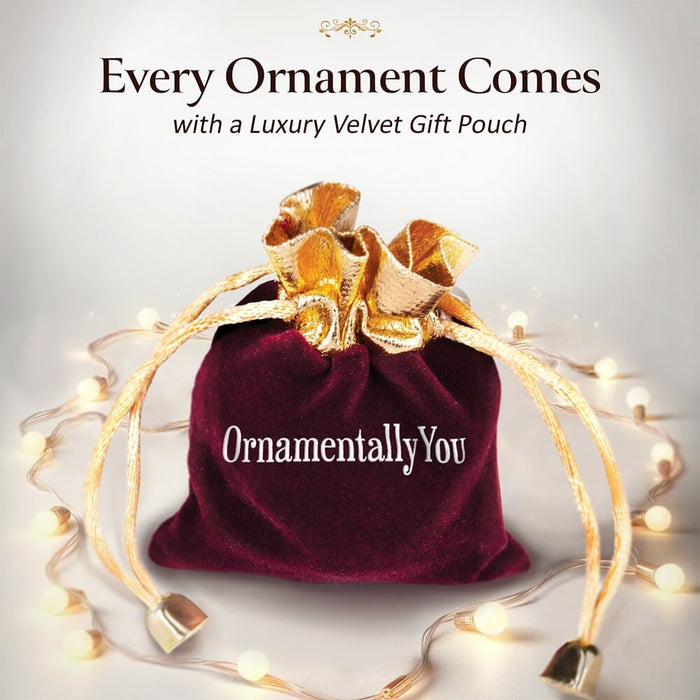 South Beach Artistic Culture Christmas Ornament, Florida Souvenir and Gift Ceramic Ornament OrnamentallyYou