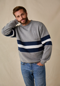 Sowerby Men's Sweatshirt - Grey - Whale Of A Time Clothing